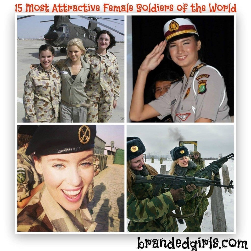 Most Sexy Female Soldiers-15 Most Beautiful Women In Uniform