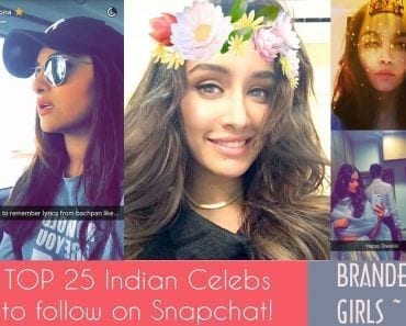 indian celebrity snapchats