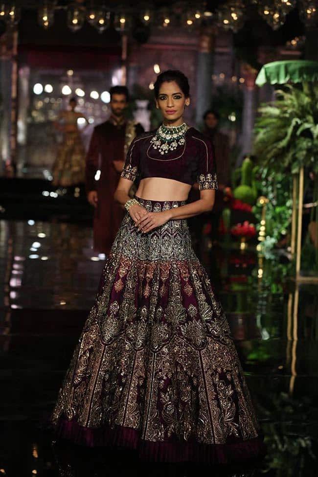 manish malhotra golden gown