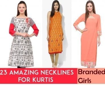 necklines for Kurtis this year