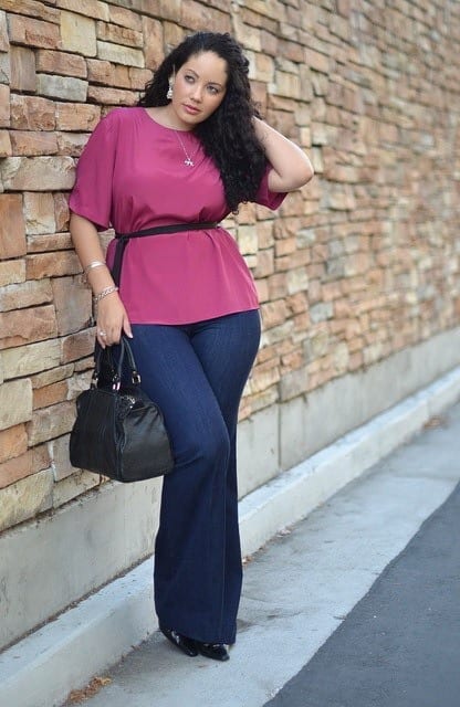 20 Cute Outfit Ideas For Curvy Ladies To Look Awesome