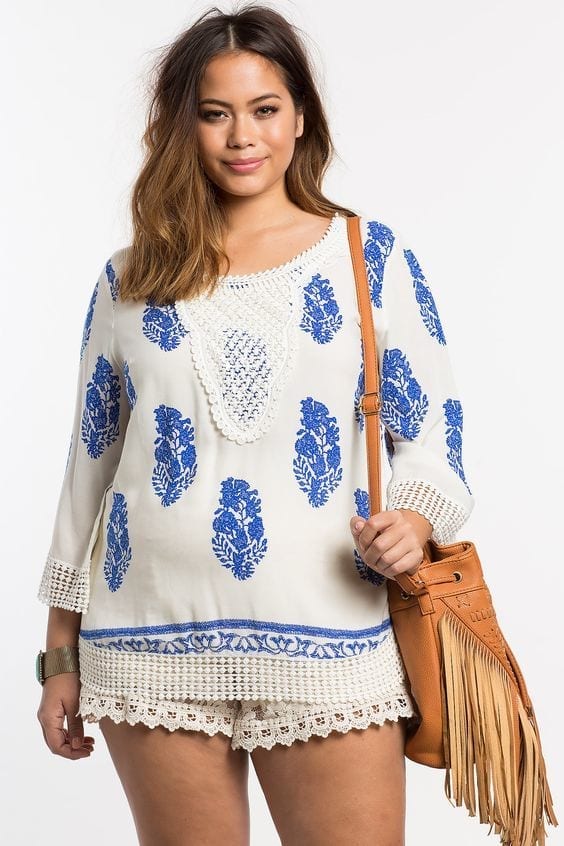 spring summer outfit curvy girls