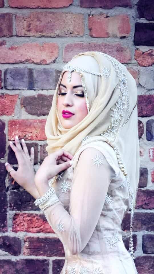 how to wear hijab for party