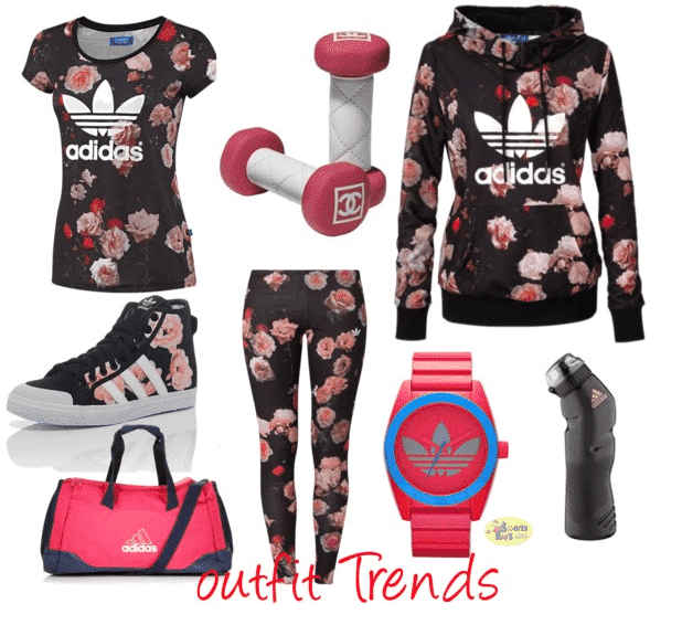 Addidas Floral Outfits for women
