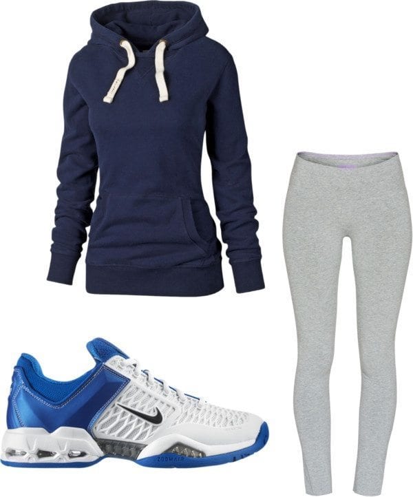 Winter Workout Outfits-15 Cute Winter Gym Outfits for Women