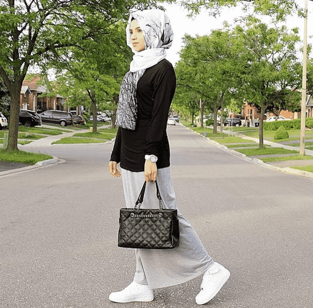 hijab style with joggers
