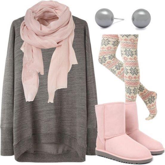 17 Latest Style Winter Outfit Combinations for Teen Girls