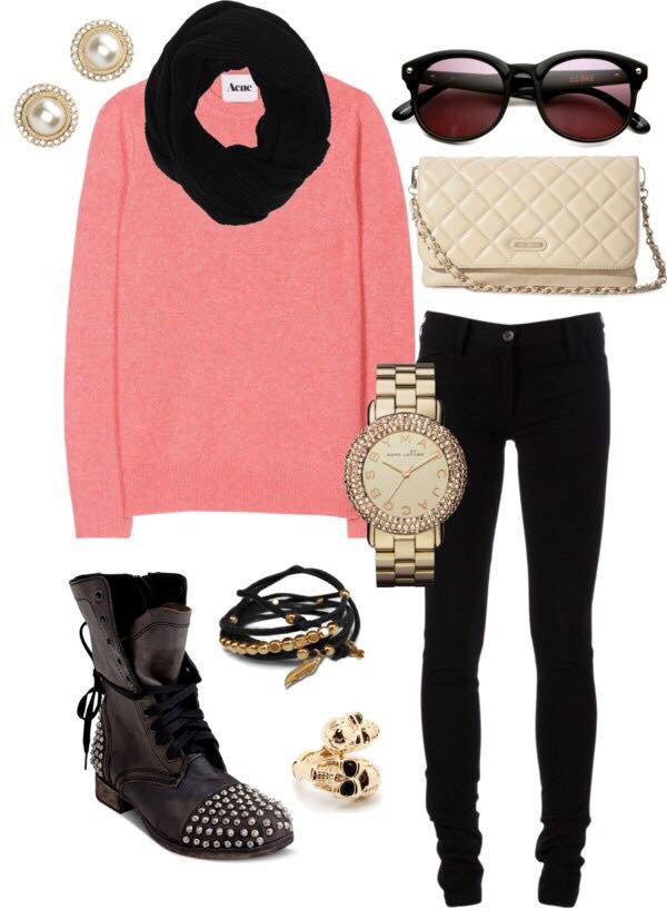 17 Latest Style Winter Outfit Combinations for Teen Girls