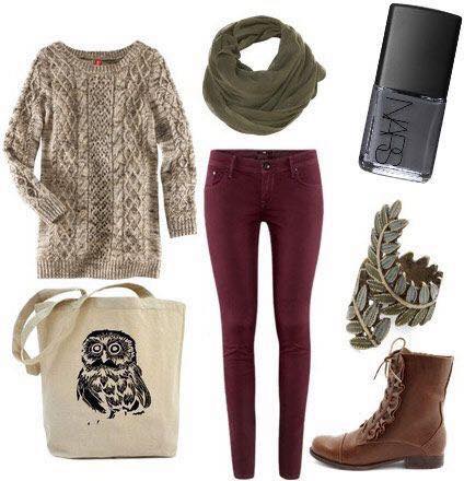 17 Latest Style Winter Outfit Combinations for Teen Girls