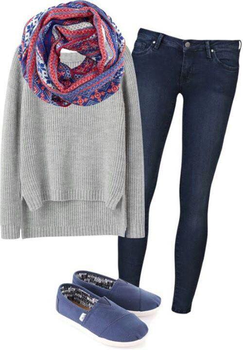 17 Latest Style Winter Outfit Combinations for Teen Girls