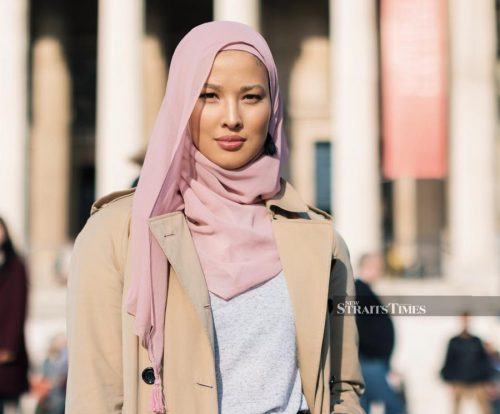 how to wear hijab for party