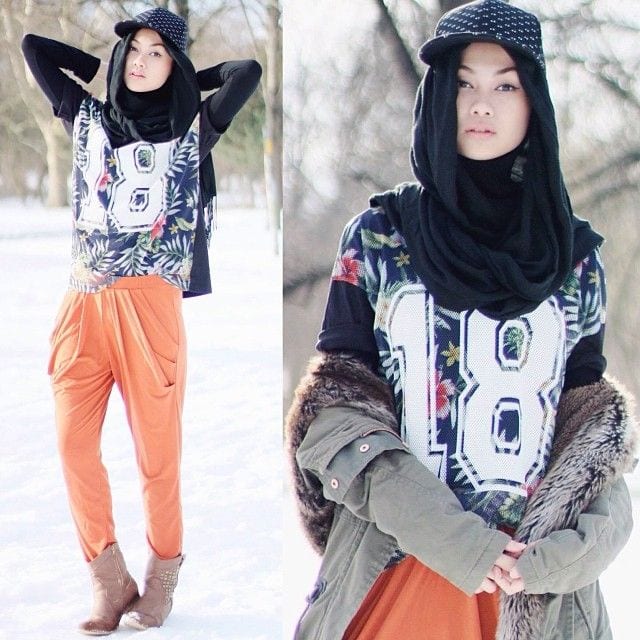 18 Cute Ways to Tie Hijab Fashionably with Different Outfits