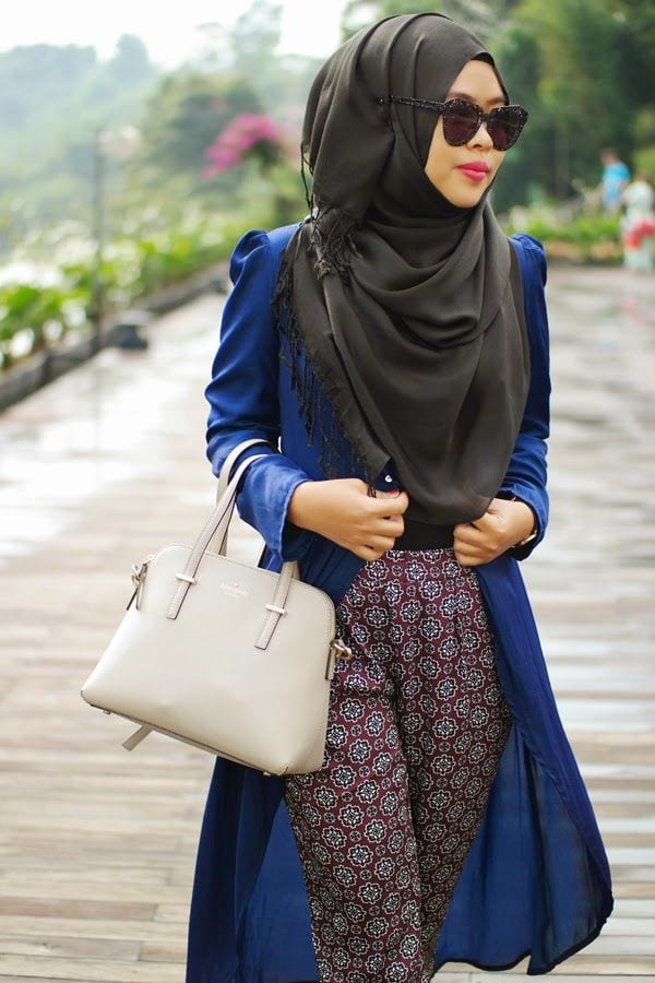 18 Cute Ways to Tie Hijab Fashionably with Different Outfits