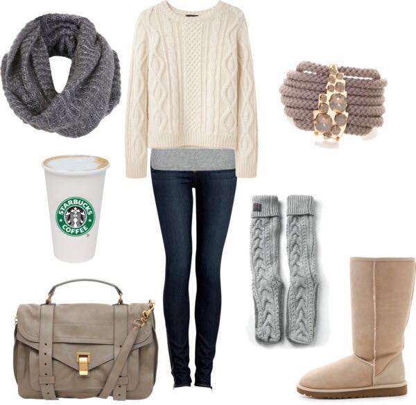 17 Latest Style Winter Outfit Combinations for Teen Girls