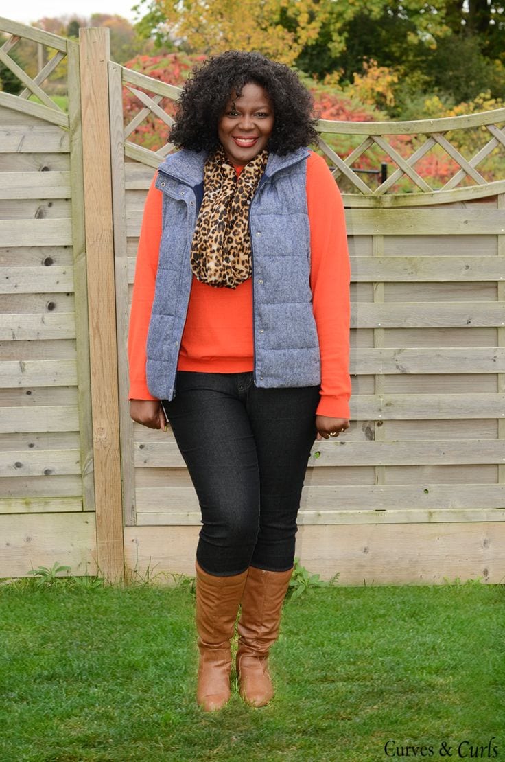 Plus Size Ladies Outfits with Skinny Jeans (4)