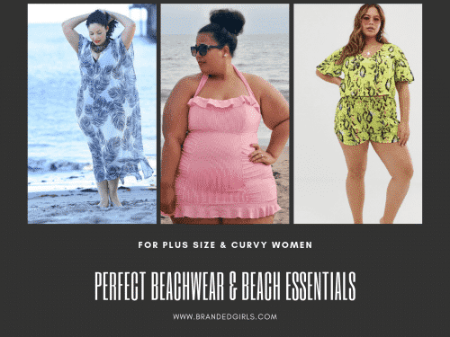 curvy women plus size beach outfits