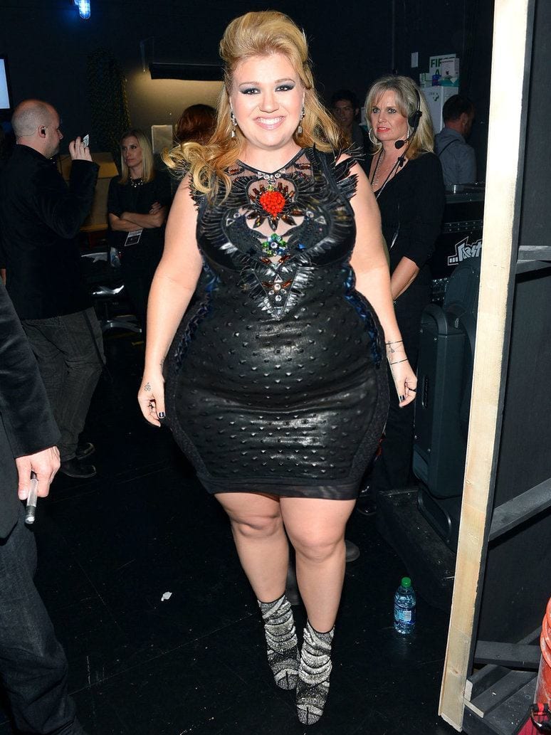 Celebrities look as plus size (3)
