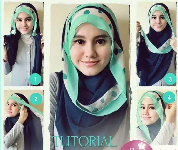 17 Cute Hijab Styles for Round Face With Simple Tutorials