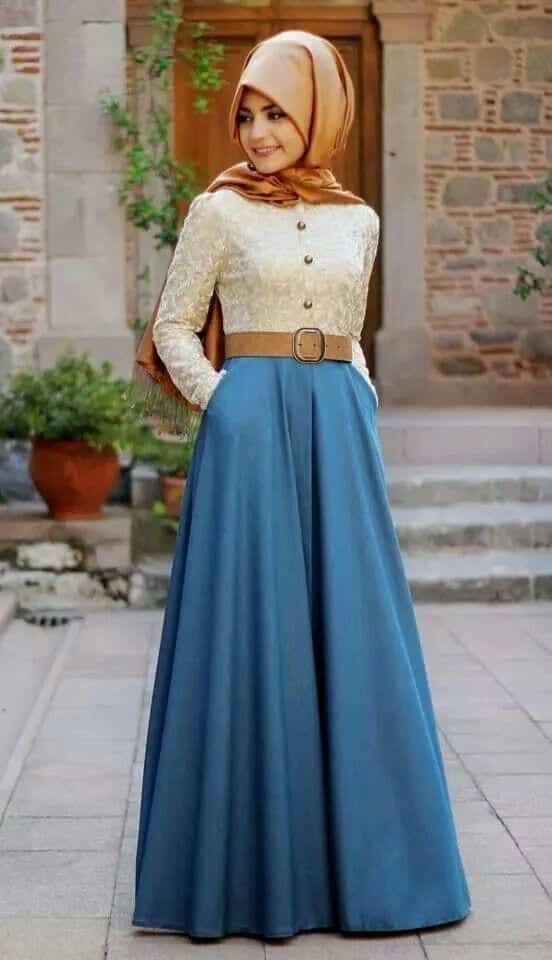 Hijab Skirt outfits-24 Modest Ways to Wear Hijab with Skirts