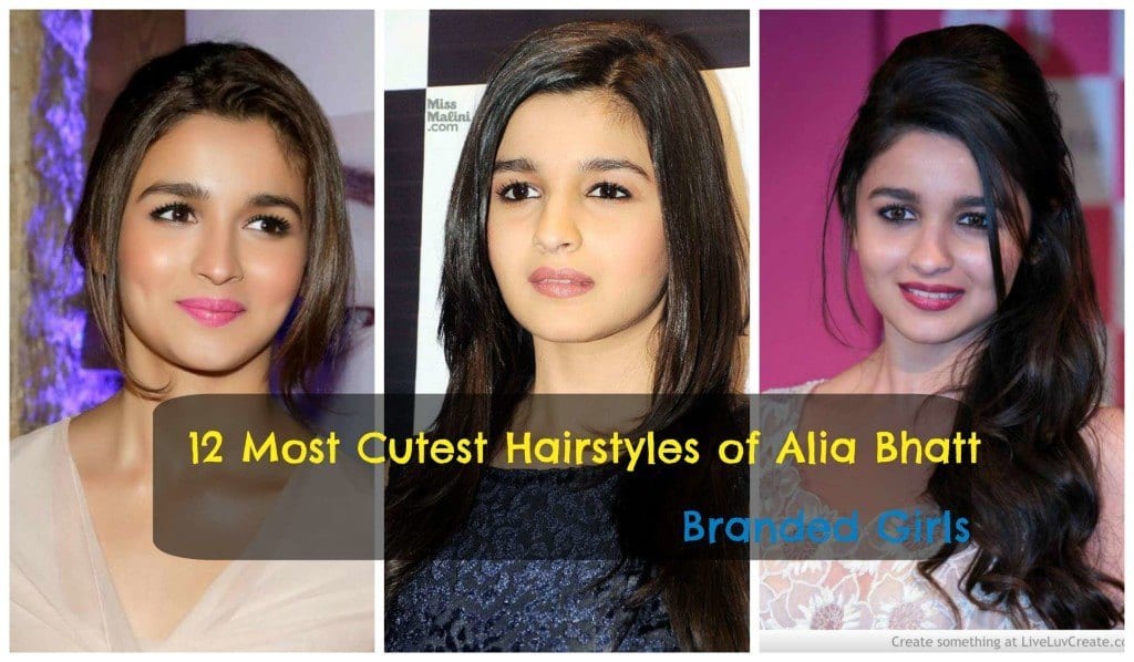 Latest Hairstyles Alia Bhatt
