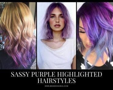 Purple Hair Trend-50 Best Purple Hair Colors & Styling Ideas