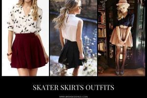 Skater Skirts Outfits- 20 Ways to Wear & Style Skater Skirts