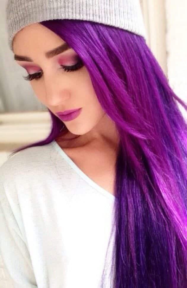 Hairstyles 2015 Purple