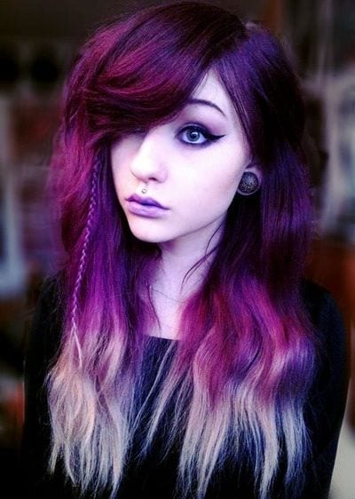 Hairstyles 2015 Purple