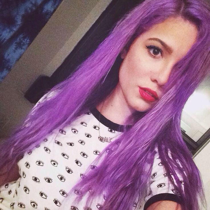 Hairstyles 2015 Purple