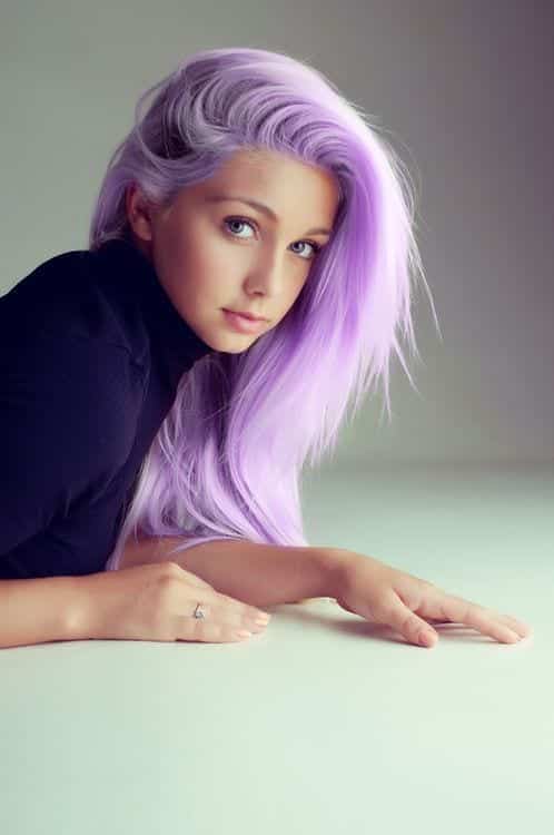 Purple Hairstyles- These 50 Cute Purple Shade Hairstyles 