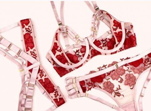 Floral Lingerie set