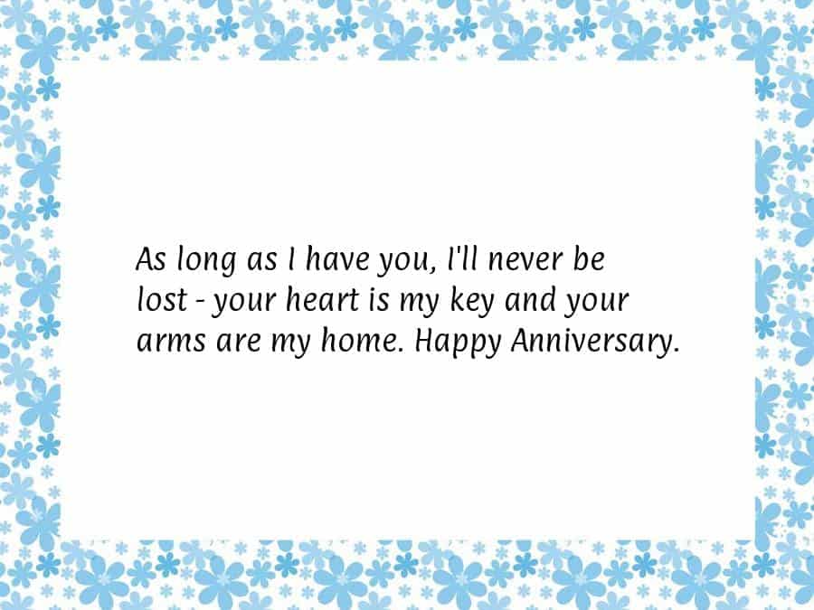 20 Sweet Wedding Anniversary Quotes for Husband He will Love