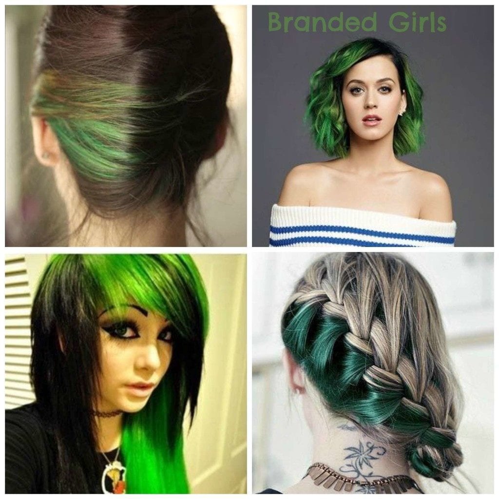 cute green hairs