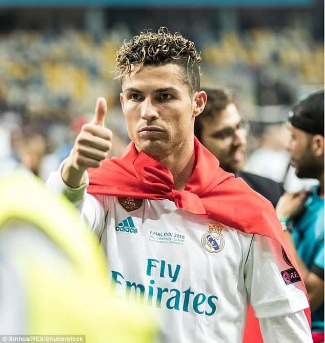 best cristiano ronaldo hairstyles