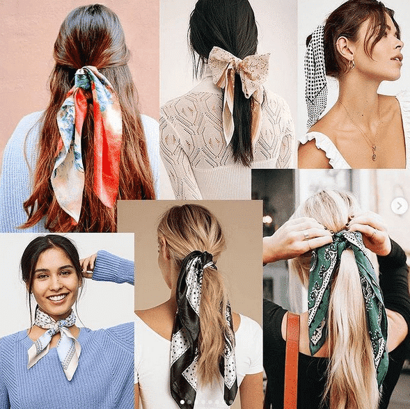 trendy ways to wear a scarf 2