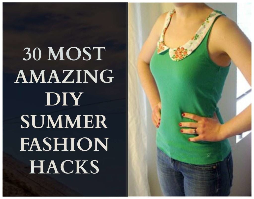 summer fashion diy hacks