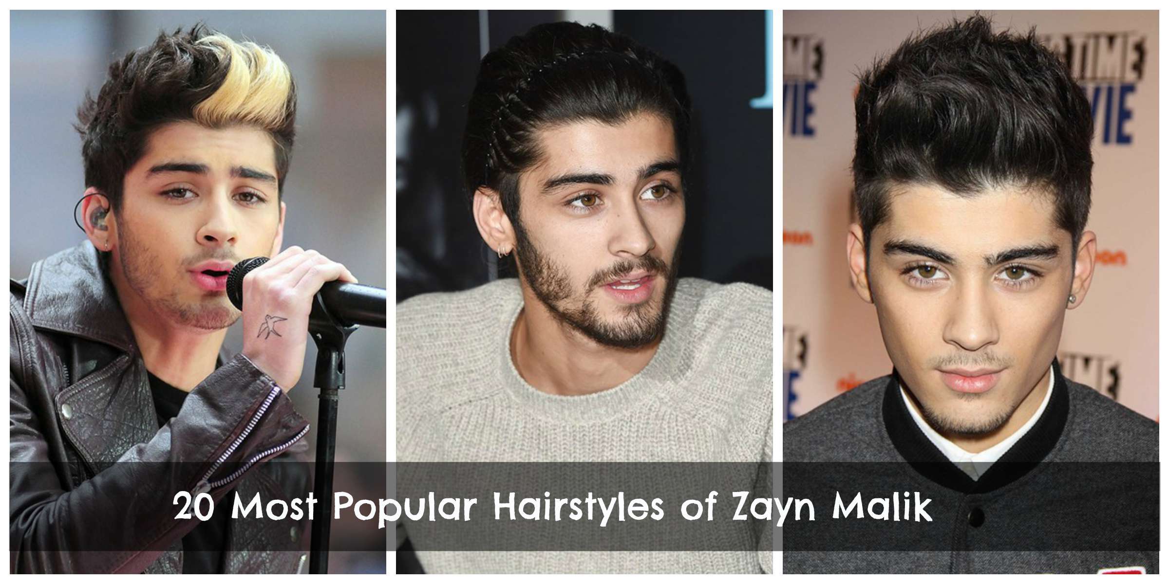 Zayn Malik Hairstyles 20 Best Hairstyles of Zayn Malik All the Time