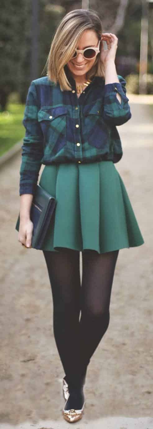 Different types of shoes with a variety of skirts (6)