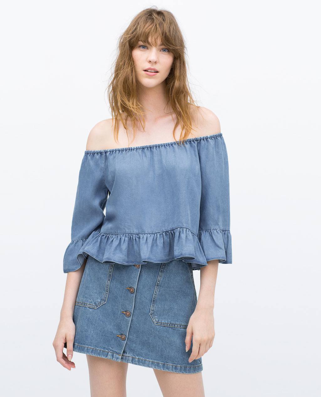 Off Shoulder Dresses Fashion-18 Tips to Wear off Shoulder Tops