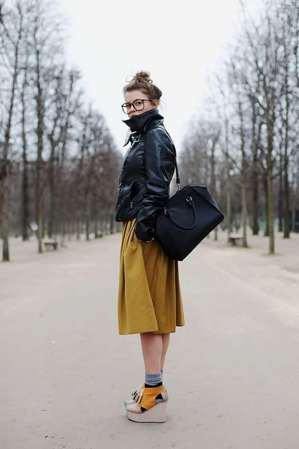 Different types of shoes with a variety of skirts (17)