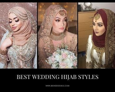 Bridal Hijab For Weddings- 20 Hijab Styles For Muslim Brides