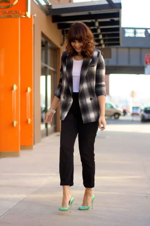 Women Blazer Outfits-32 Ways to Wear Blazer in Different Styles