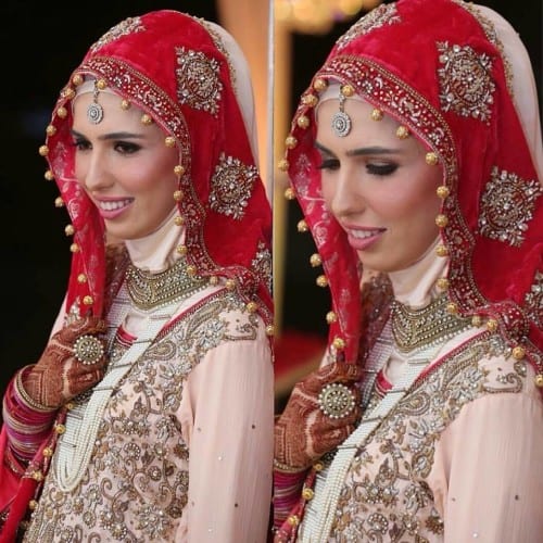 Bridal Hijab For Weddings- 20 Hijab Styles For Muslim Brides