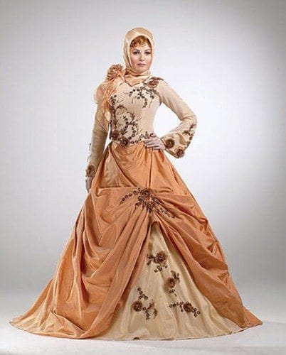 Wedding Hijab Styles-20 Simple Hijab Fashion for Wedding