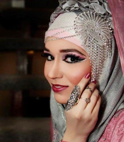 Bridal Hijab For Weddings- 20 Hijab Styles For Muslim Brides