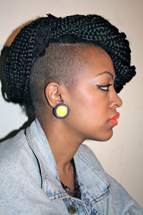 Braided Styles With Shaved Hair