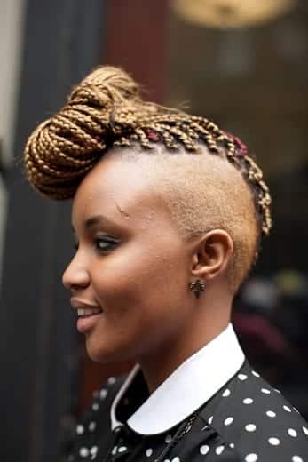 25 Best Braids with Shaved Hairstyles for Women to Copy Now