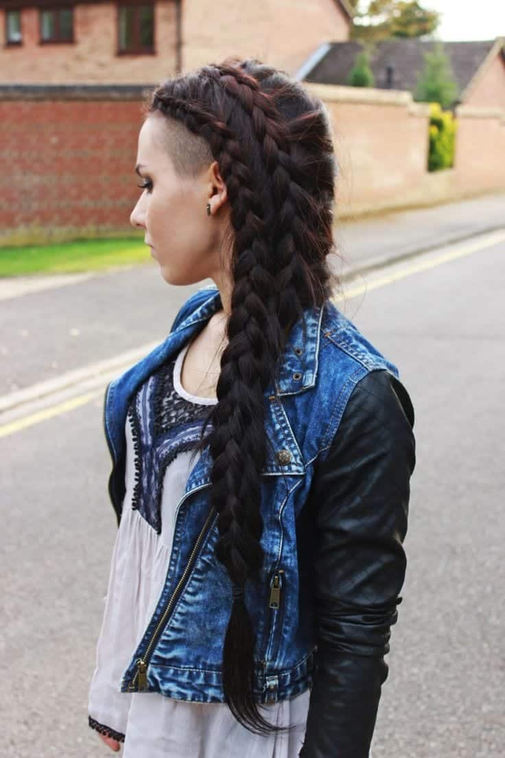 Braided Styles With Shaved Hair