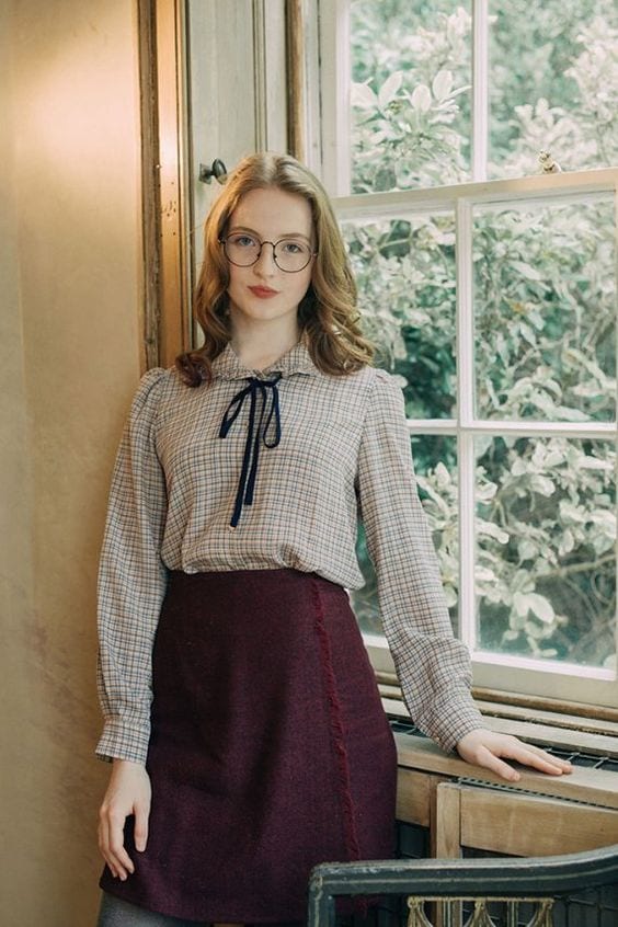 vintage nerd outfit
