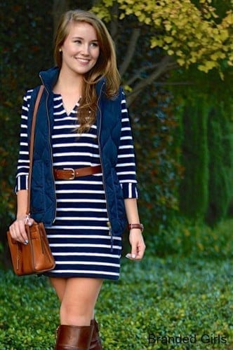 Simple outfits to wear with puffy vests (7)